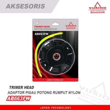 TALI POTONG RUMPUT NYLON SET DENGAN KEPALA - SIAP PAKAI - senar potong rumput