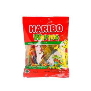 Haribo worms 160gr