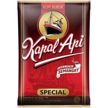 Promo Harga Kapal Api Kopi Bubuk Special 165 gr - Blibli