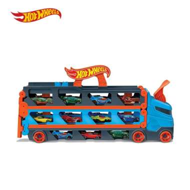 Hot Wheels Speedway Hauler - Mainan Trek Mobil Balap