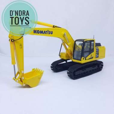 Miniatur Diecast Alat Berat Komatsu PC210-10 Excavator 1:50