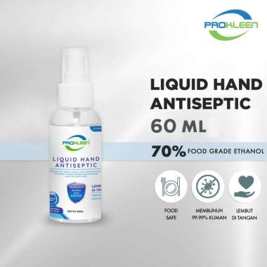 Hand Sanitizer CAIR 70% Antiseptic Food Grade Aseptic PROKLEEN 60mL