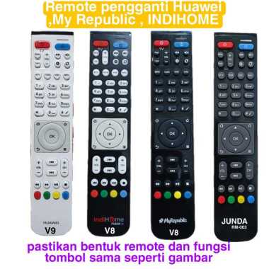 REMOT STB JUNDA RM 003 REMOTE UNIVERSAL SET TOP BOX HUAWEI MY REPUBLIC 1ndih0m3