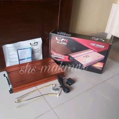 power amplifier 4 channel 100watts LM Audio LM-250.4