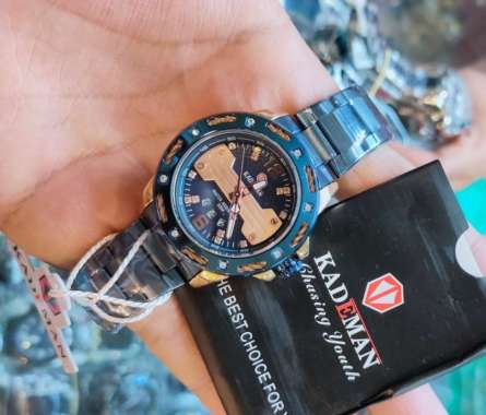 BERGARANSI 100% Jam Tangan Wanita KADEMAN ORIGINAL Water Resistant Tanggal Aktif Jam Tangan Casual J