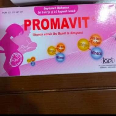 Original Promavit Box @60 vitamin ibu hamil & menyusui