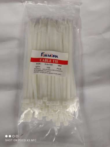 Cable Ties 3,6x150mm Putih