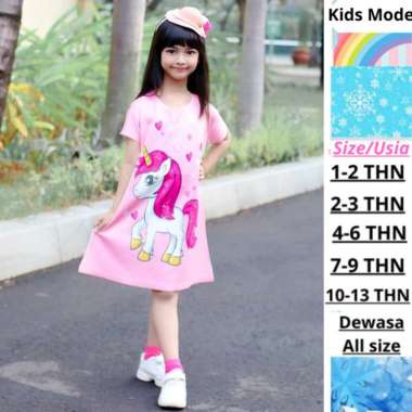 Harga Unicorn Dress Anak 6 Tahun 