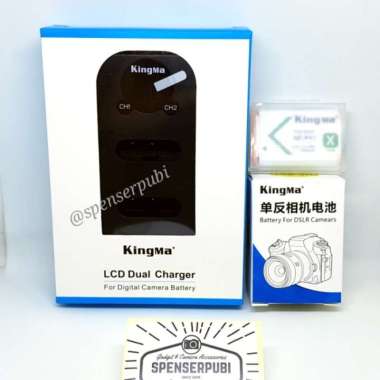 Battery Kit Charger Baterai SONY ZV-1 ZV1 RX100 VII VI V IV III NP-BX1 Charger Saja