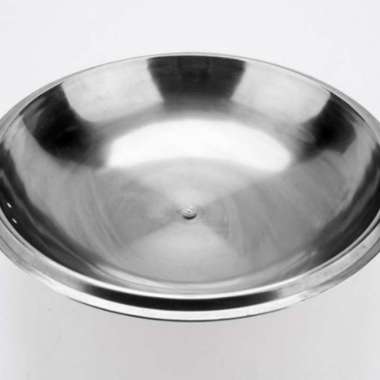 Tutup Wajan Kuali Panci Wok Pan Stainless Steel 28cm ORI 100% Multicolor