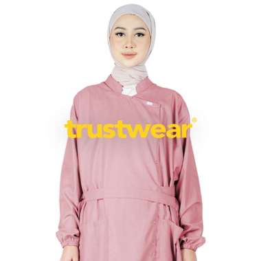 TRUSTWEAR - EDEN Surgical Gown / Gaun Operasi / Gaun OK Dokter Perawa Peach