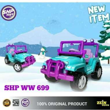 WW 699 MOBIL JEEP DORONG MAINAN ANAK PEREMPUAN