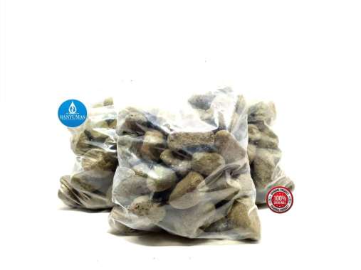 Batu Koral Hitam Batu Hias Aquarium Aquascape Repack 1kg AB02203