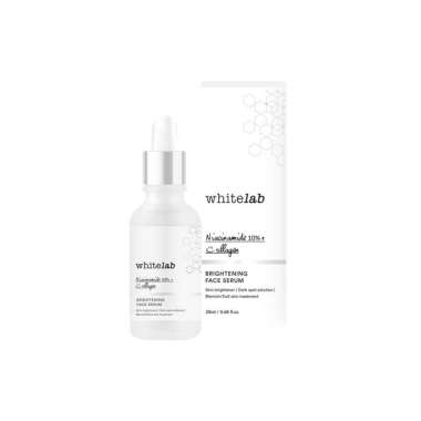 Whitelab Brightening Face Serum - Serum Pencerah Wajah Cepat - Serum Pelembab Wajah - Serum Wajah Gl