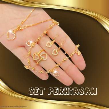 Harga Perhiasan Wanita Xuping Satu Set Titanium Terbaru April ...