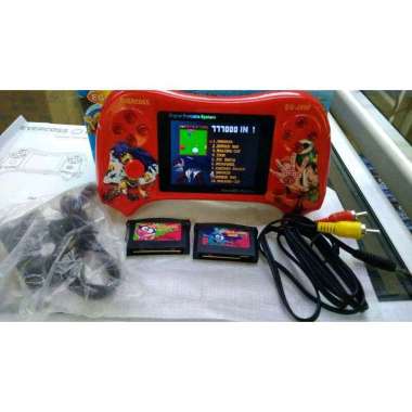 game boy evercoss Sega 64bit layar lebar dan gambar lebih jernih Multicolor