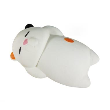 Ivory Kucing Tidur Lazy Cat Plus Packaging Squishy