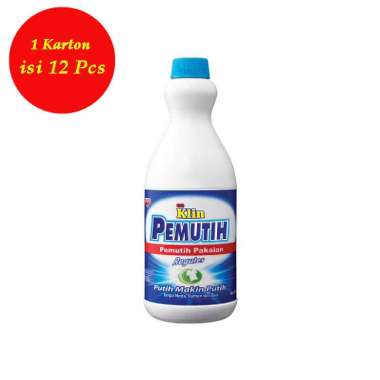 [TERMURAH 1 DUS] Pemutih Pakaian Soklin 500ml - Cairan Desinfektan - SoKlin Bleach