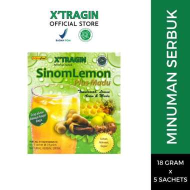 X'TRAGIN Sinom Lemon Minuman Bubuk [23 g/ 5 Sachet]