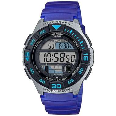 CASIO ORIGINAL - CASIO WS-1100H-2AVDF - JAM TANGAN PRIA JAM PRIA - RUBBER CASIO WS-1100H-2A WS 1100H