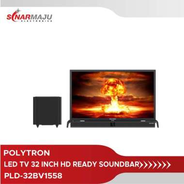LED TV 32 Inch Polytron HD Ready Soundbar PLD-32BV1558 / PLD32BV1558