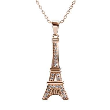 Grande Pendant - Kalung Crystal Premium by Her Jewellery Rose Gold