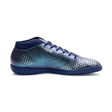 PUMA One 4 SYN IT Sepatu Futsal Pria - Navy [104750-03]