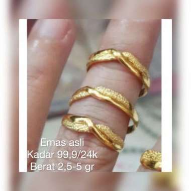 Jual Cincin Emas di Medan - Gratis Ongkir & Harga Murah 2022 ...
