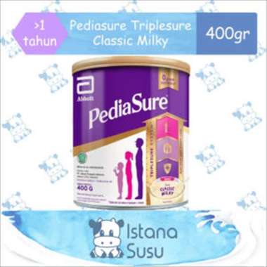 Promo Harga Pediasure Triplesure Classic Milky 400 gr - Blibli