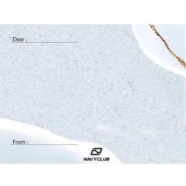 Navy Club - Kartu Ucapan Happy Birthday - Kartu Ucapan Selamat Ulang Tahun - Kartu Ucapan Request Ka