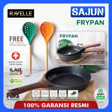 RAVELLE ROYALE Frypan 24 Cm/26 Cm Panci Penggorengan 24/26 cm 26 cm