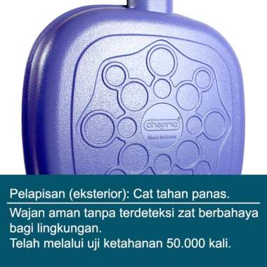 CHEFRIA Vivid Square Pan 27cm - Panci/Wajan Kotak Korea 100 % ORIGINAL Multicolor