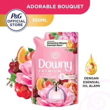 Downy Adorable Bouquet Pelembut & Pewangi Pakaian 550 ml