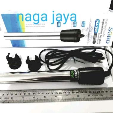 Heater Sobo stainless 300 watt pemanas air aquarium