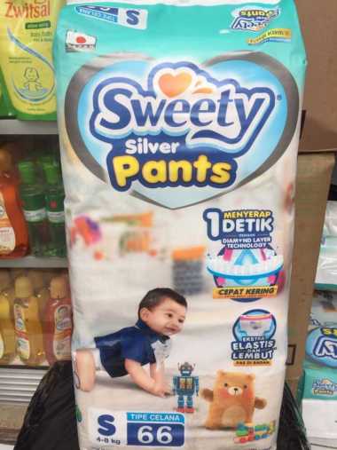 Sweety Silver Pants S66 pampers