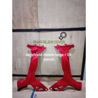 legshield dalam / tebeng dalam vega r 2004 merah merk win