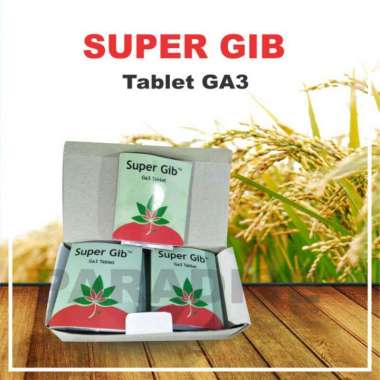 ZPT Super Gib SUPERGIB tablet GA3 GA 3 ORIGINAL ASLI Giberlin / Giberelin / Giberelic