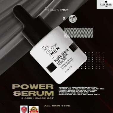 MS GLOW MEN POWER SERUM SKINCARE PRIA GLOW UP [ ORIGINAL BPOM ]