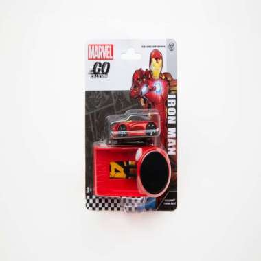 Mainan Mobil-mobilan Disney Marvel Go Racing Launcher Set - Iron Man MG9572