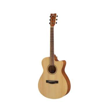Gitar Akustik Yamaha FS 400C Original / FS400C / FS 400 C Acoustic Guitar Natural Satin