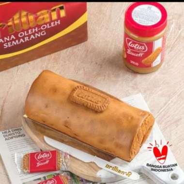 Super Cake Brillian Roll Lotus Biscoff Oleh-Oleh Khas Semarang