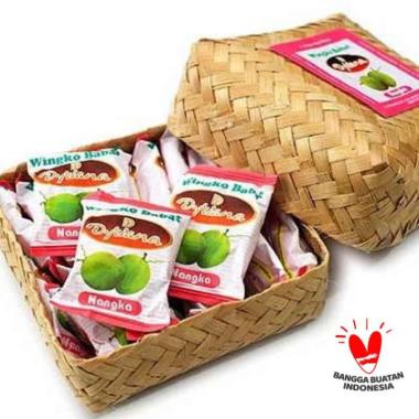 Wingko Babat Dyriana Makanan Khas Semarang 1 Besek isi 20 [Coklat] Besar