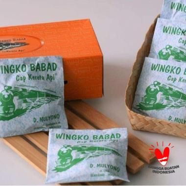 Wingko Babat Cap Kereta Api D Mulyono - Oleh-oleh Semarang Coklat