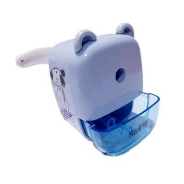 SERUTAN PENCIL MEJA MINI / RAUTAN PENCIL / PENCIL SHARPENER UNIK & LUCU MODEL 618 SNOOPY  BIRU