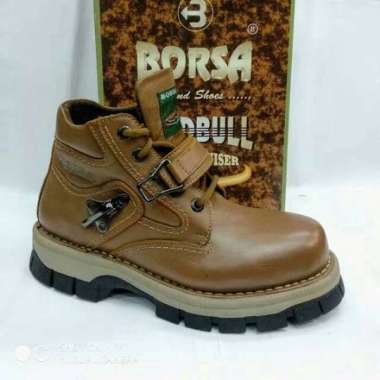 Sepatu Kulit Borsa Brawny A11486 - TAN 42