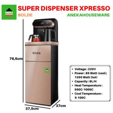 Super Dispenser Xpresso Dispenser Air Plus Remote Galon Bawah BOLDe