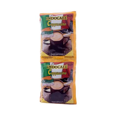 INDOCAFE CAPPUCINO RENCENG 10'S