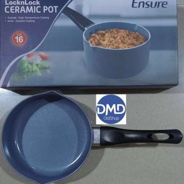 Lock n Lock Ceramic Pot Panci Lock n Lock Cooking Pan Original ORIGINAL 100 % Multicolor