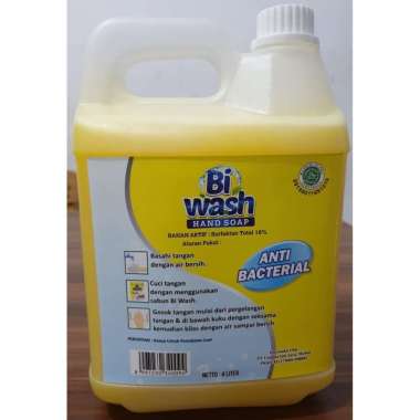 HAND SOAP BI WASH 4LITER LEMON