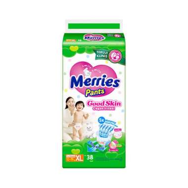 Promo Harga MERRIES Pants Good Skin XL38 38 pcs - Blibli
